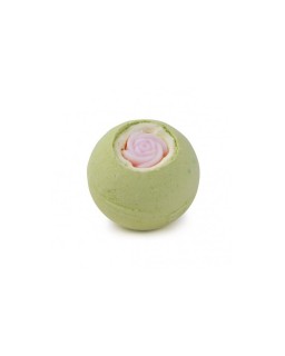 Bombe de bain effervescente parfum Thé Rose 180 g