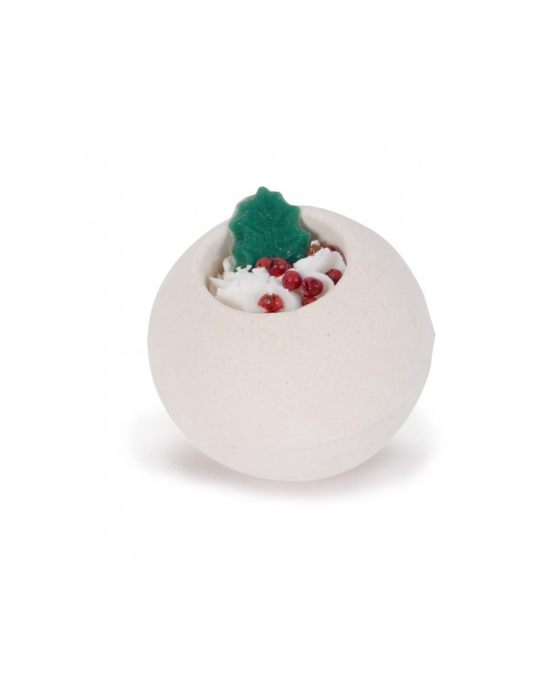 Bombe de bain effervescente parfum Joyeuses Fêtes 180 g