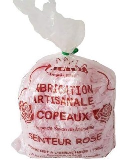 Copeaux de savons de Marseille Parfum Rose 750 g