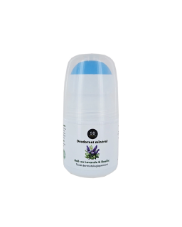 Roll-On à la Pierre d'Alun Parfum Lavande Basilic 50 ml