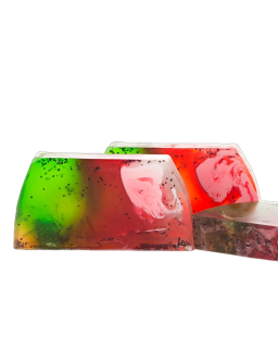Savon glycérine tranché parfum Pastèque 100 g