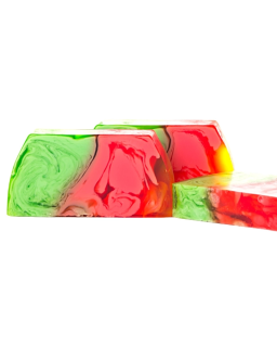 Savon glycérine tranché parfum Mangue 100 g