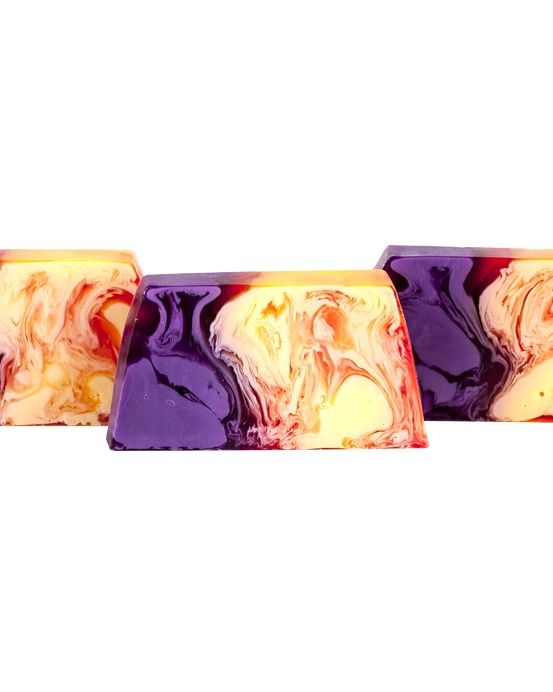 Savon glycérine tranché parfum Fruit de la passion 100 g