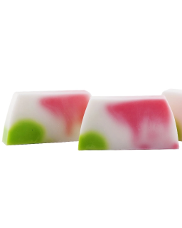 Savon glycérine tranché parfum Fleur de cerisier 100 g