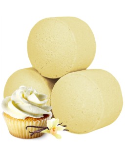 Cupcake vanille - Lot de 6