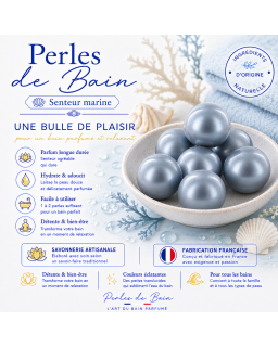 Perles de bain Marine