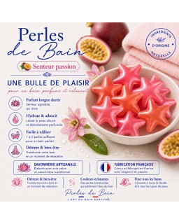 Lot de 6 perles de bain...