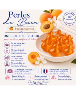 Lot de 6 perles de bain...