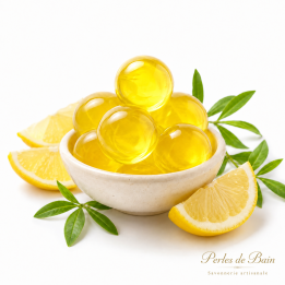 Perles de bain – Senteur Verveine Citron