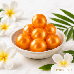 Perles de bain – Senteur Monoï