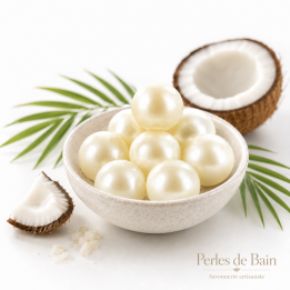Perles de bain – Senteur Coco