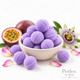 Mini billes effervescentes pour le bain – Senteur Passion