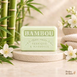 Savon de Marseille 125 g Bambou – Perles de Bain