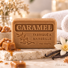 Savon de Marseille 125 g Caramel – Perles de Bain