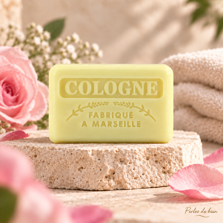 Savon de Marseille 125 g Cologne – Perles de Bain