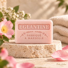 Savon de Marseille 125 g Églantine – Perles de Bain