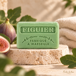 Savon de Marseille 125 g Figuier – Perles de Bain