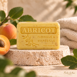 Savon de Marseille 100 g Abricot – Perles de Bain