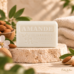Savon de Marseille 100 g Amande – Perles de Bain