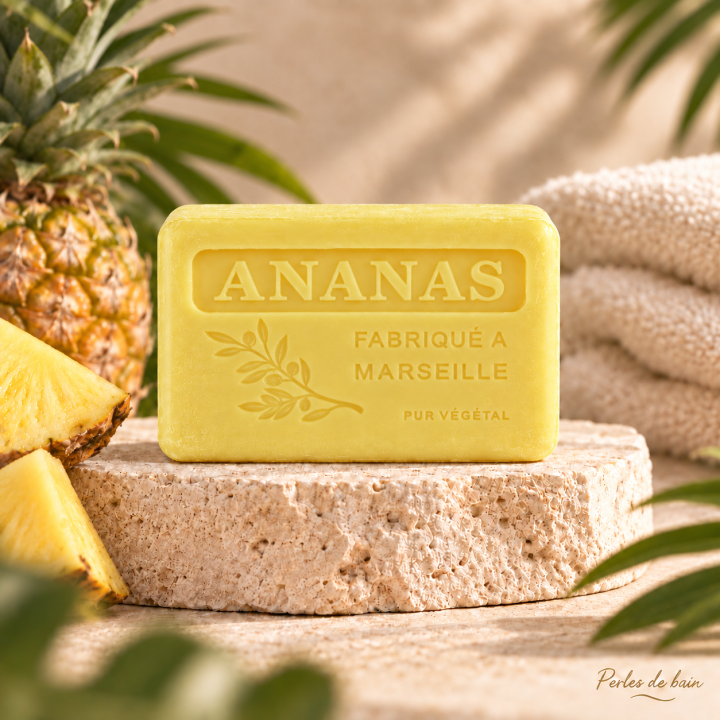 Savon de Marseille 100 g Ananas – Perles de Bain