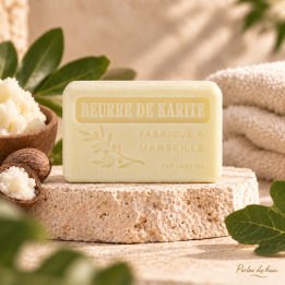 Savon de Marseille 100 g Beurre de Karité – Perles de Bain
