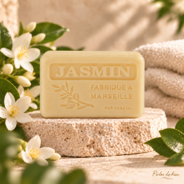 Savon de Marseille 100 g Jasmin – Perles de bain