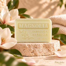 Savon de Marseille 100 g Magnolia - Perles de bain