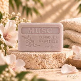 Savon de Marseille 100 g Musc - Perles de bain