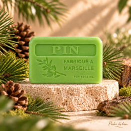 Savon de Marseille 100 g Pin – Perles de bain