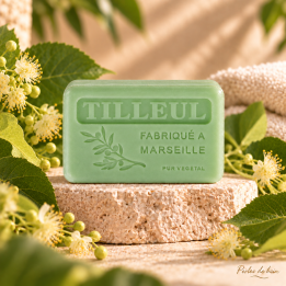 Savon de Marseille 100 g Tilleul – Perles de bain