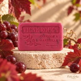 Savon de Marseille 100 g Vigne Rouge – Perles de bain