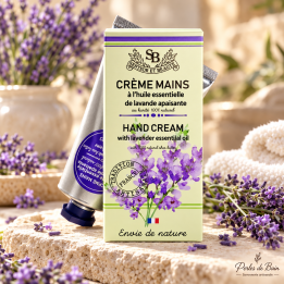 Crème mains Lavande 75 ml – Perles de Bain