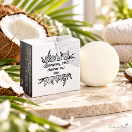Shampoing solide cheveux secs Coco 50 g – Perles de Bain