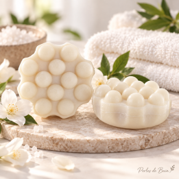 Shampoing solide massant cheveux secs Coco 50 g – Perles de Bain