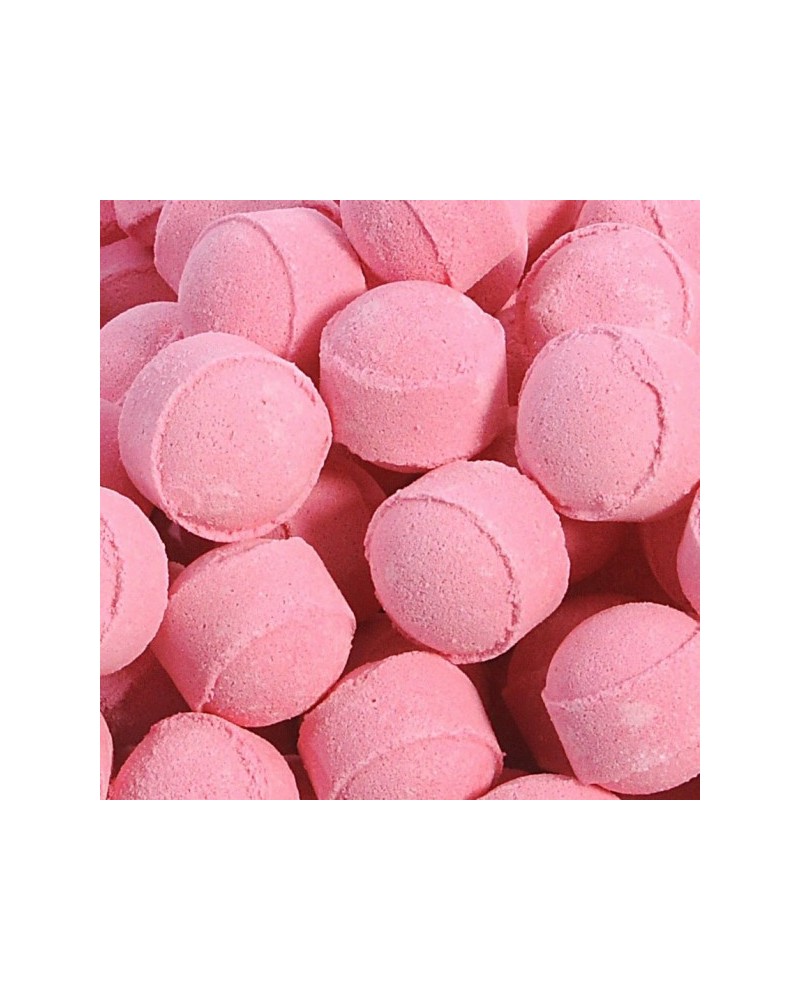 Boîte de 6 mini billes de bain effervescentes parfum Cerise