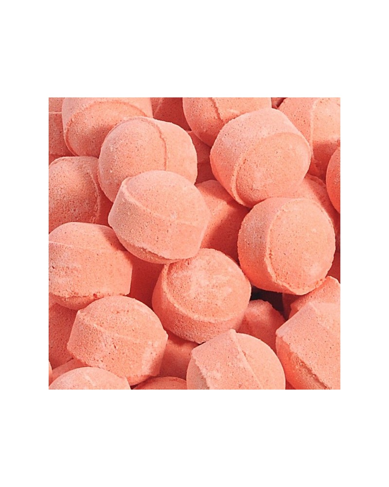 Boîte de 12 mini billes de bain effervescentes parfum Mangue