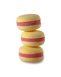 Macaron de bain effervescent parfum Freesia 60 g