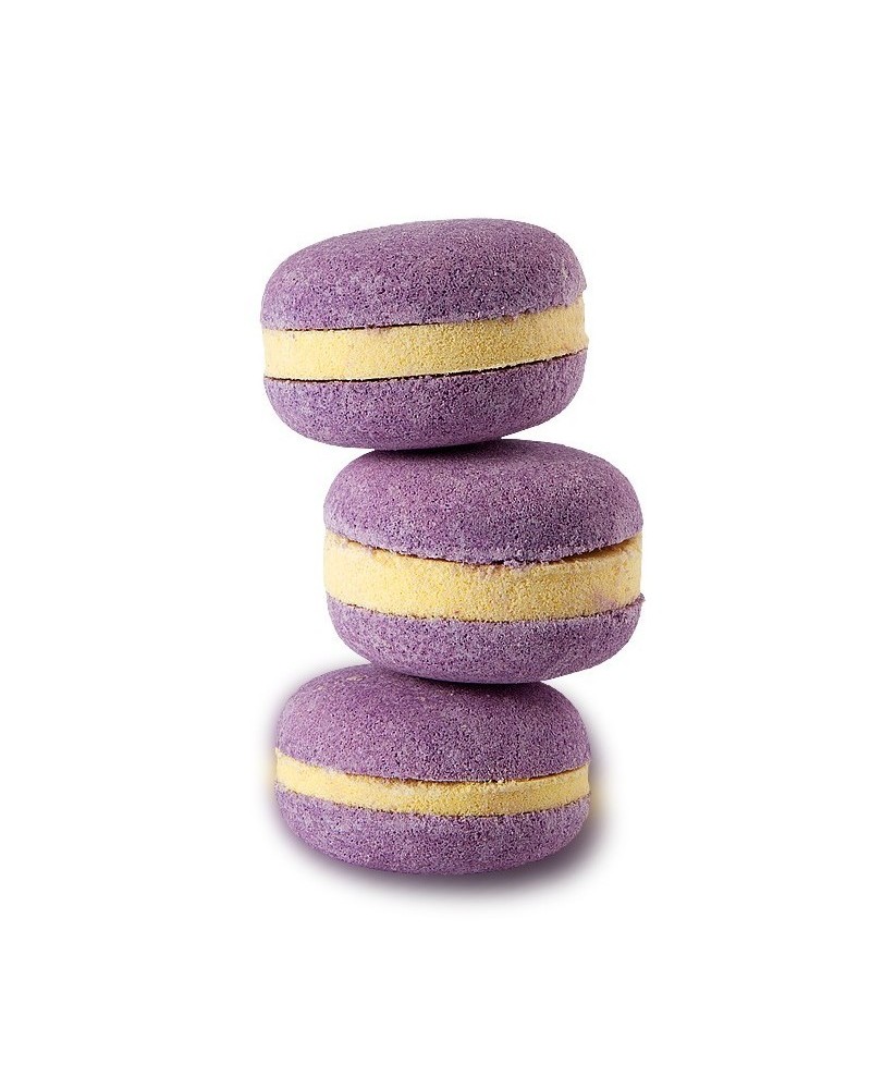 Macaron de bain effervescent parfum Passion 60 g