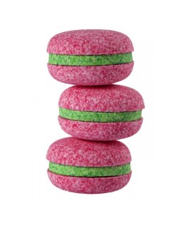 Macaron de bain effervescent parfum Raisin 60 g