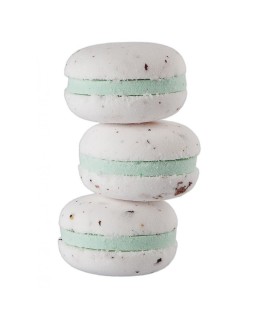 Macaron de bain effervescent parfum Rose 60 g