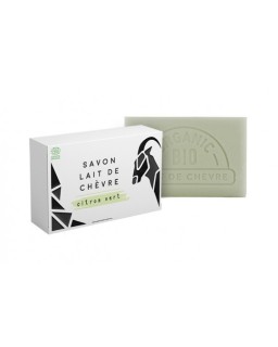 Savon BIO au lait de chèvres parfum Citron Vert 90 g