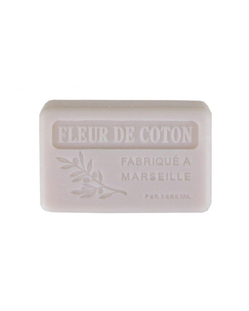 Savon de Marseille parfum Fleur de Coton 100 g