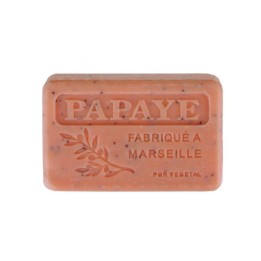 Savon de Marseille parfum Papaye 100 g - perlesdebain.com