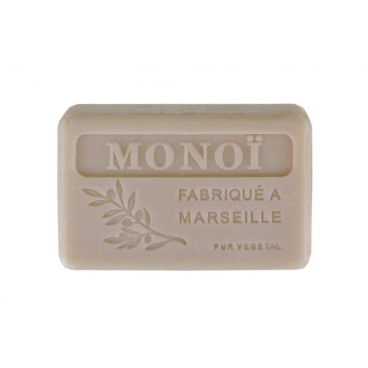 Savon de Marseille parfum Monoï 125 g - perlesdebain.com