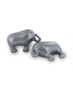 Lot de 6 perles de bain Eléphant senteur Coco