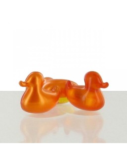 Lot de 6 perles de bain Canard senteur Vanille