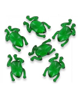 Lot de 6 perles de bain Grenouille senteur Pomme