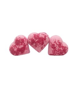 Cœur de bain effervescent parfum Cerise 85 g