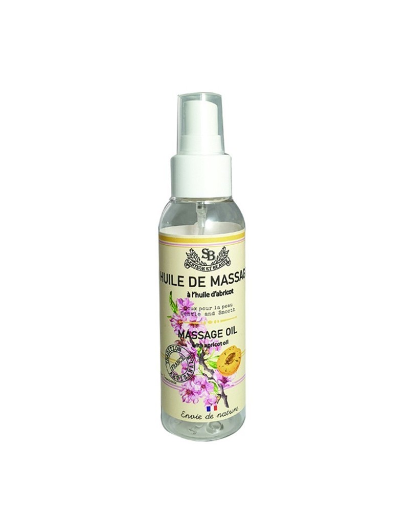 Huile de massage à l'Huile d'Abricot 100 ml