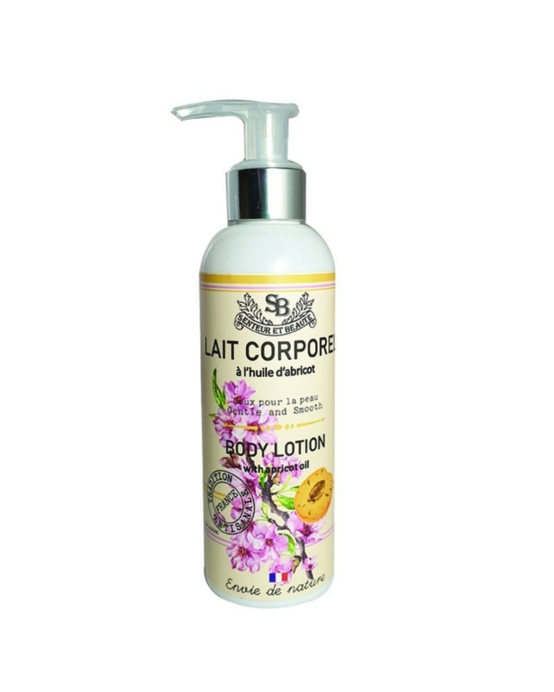 Lait pour le corps à l'Huile d'Abricot 200 ml